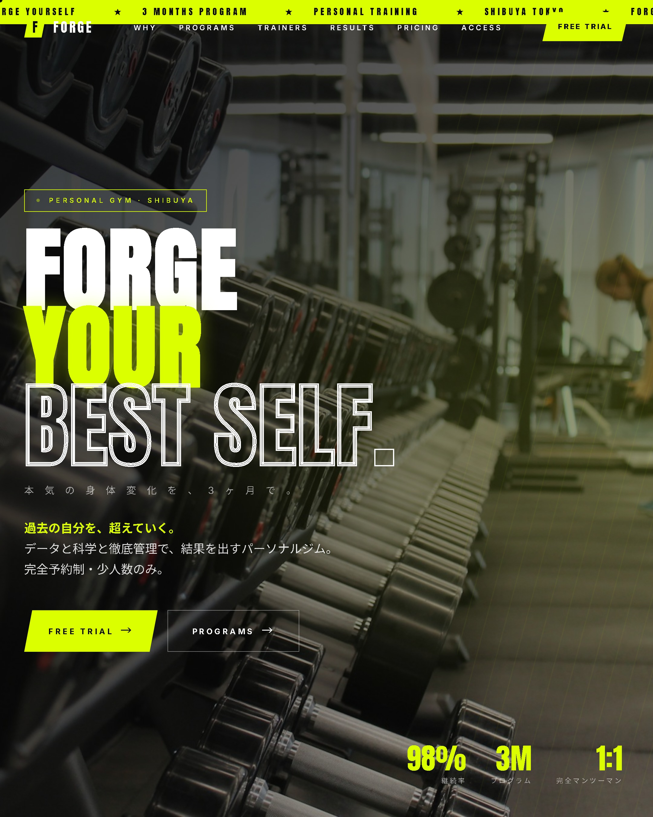 FORGE Personal Gym